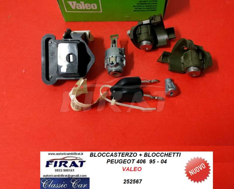 BLOCCASTERZO E BLOCCHETTI PEUGEOT 406 95-04 (252567)